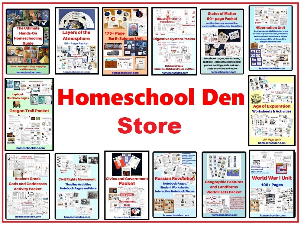 Homeschool Den STORE