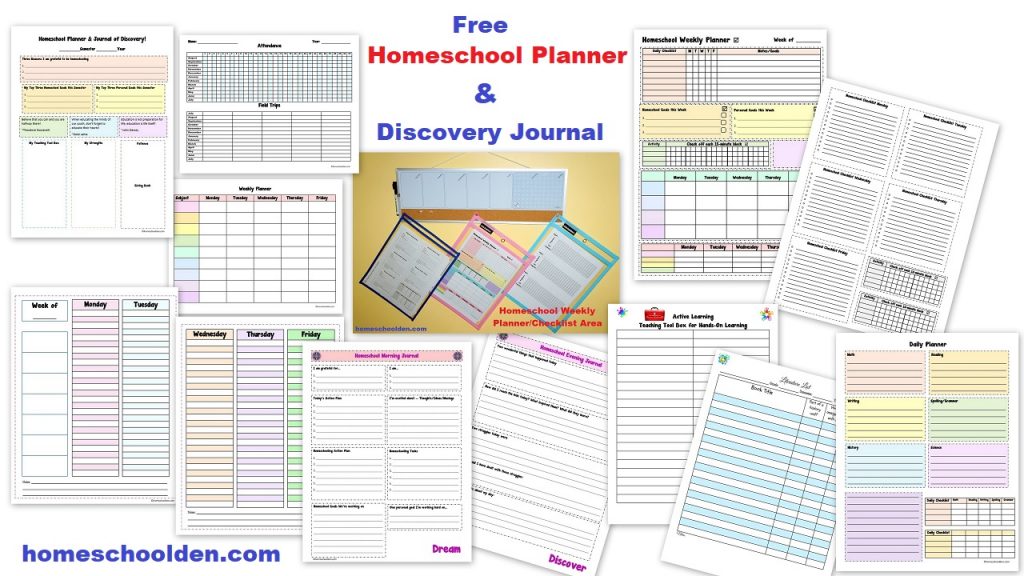 Free Homeschool Planner