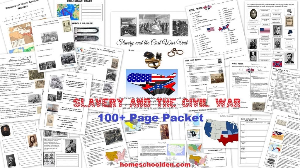 Slavery and the Civil War Packet